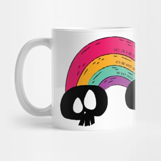 Rainbow Skulls Mug